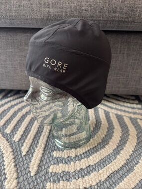 GORE Bike Wear Windstopper Soft Shell Cycling Skull Cap Black Size L
